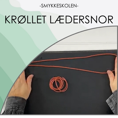 Læder, der krøller Læder, der krøller